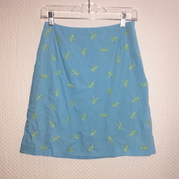 Talbots Dresses & Skirts - 🌴 Talbots Petite Pencil Skirt Dragonflies 🌴